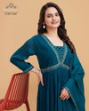 Prisha By Ff Stylish Look Viscose Chinon Alia Cut Readymade Suits Wholesale Shop In Surat